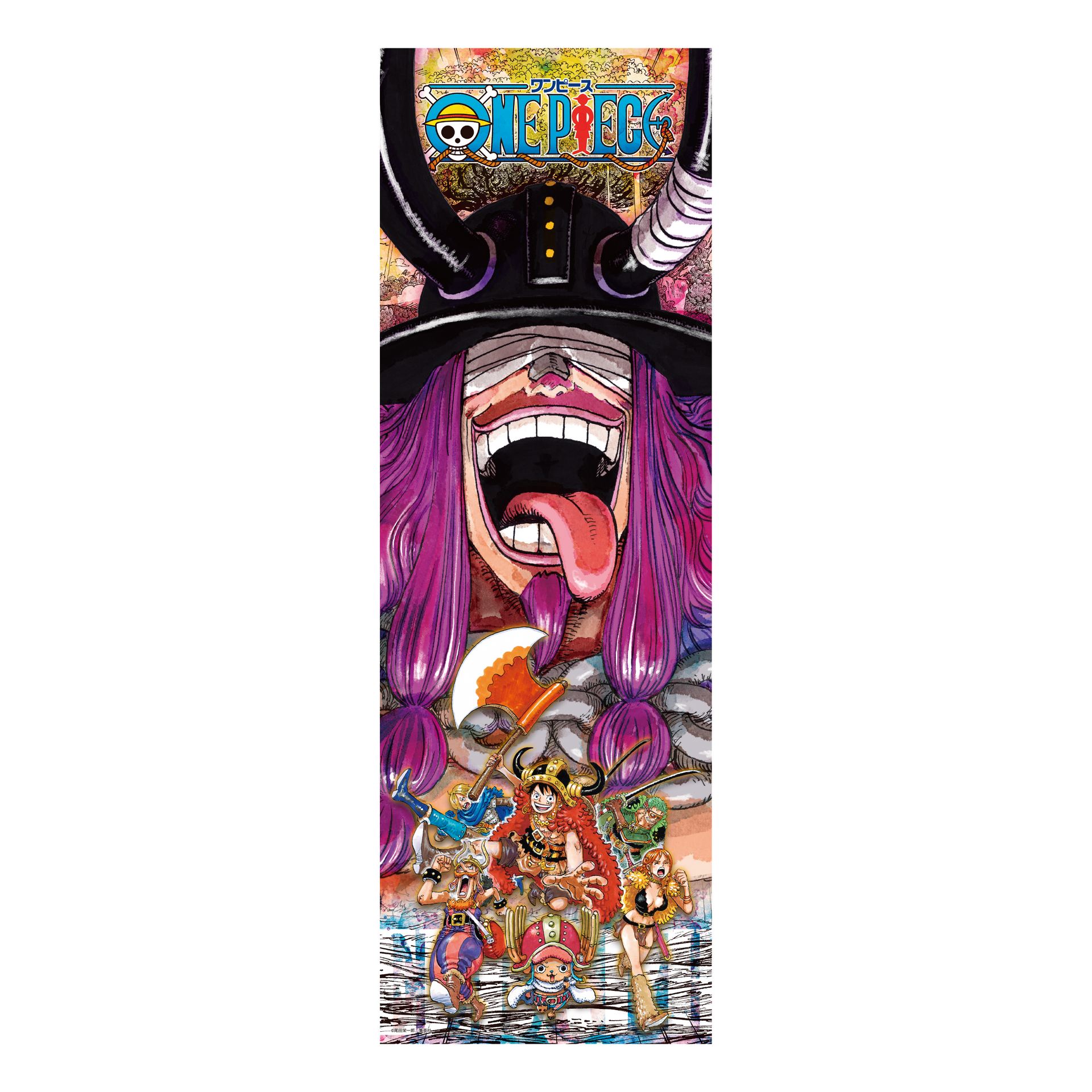 ONE PIECE 原画パズル ジャンプフェスタ 1000ピース 完成品 希少