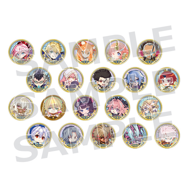 ミニ最終再臨サーヴァントランダム缶バッジ＜セイバー＞（全54種）