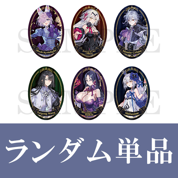 トレーディング缶バッジ（全6種）