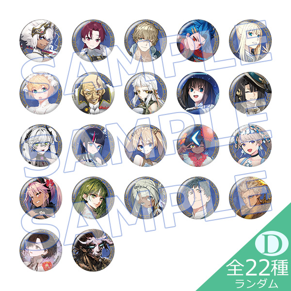 霊基召喚 缶バッジ バーヴァンシー fes 2022 夢装 7周年 FGO フェス