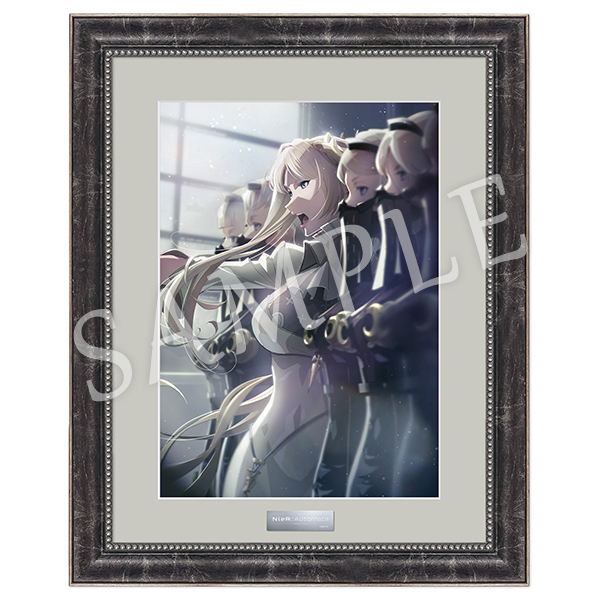 NieR：Automata 複製原画 キャラファイングラフ(シリアルナンバー付