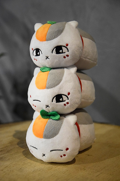 アニメ夏目友人帳展 トリプルニャンコ先生ぬいぐるみ