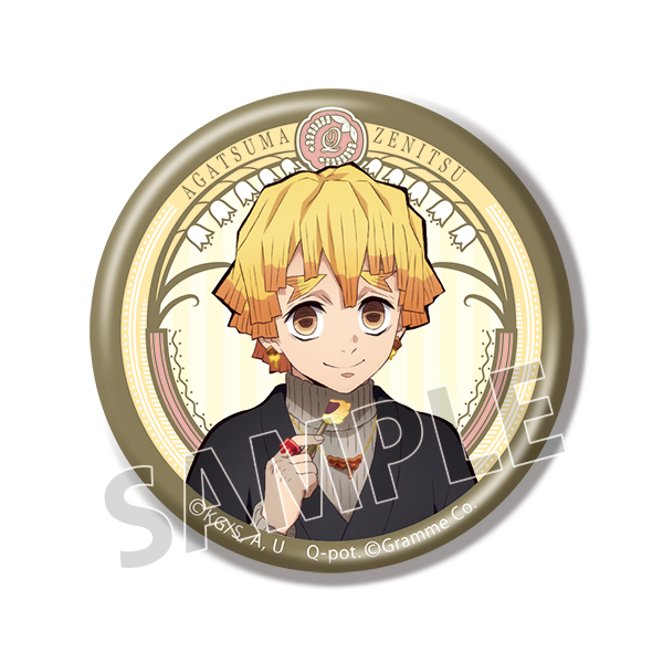 再販】Q-pot.×鬼滅の刃 ランダム缶バッジ 第一弾（全8