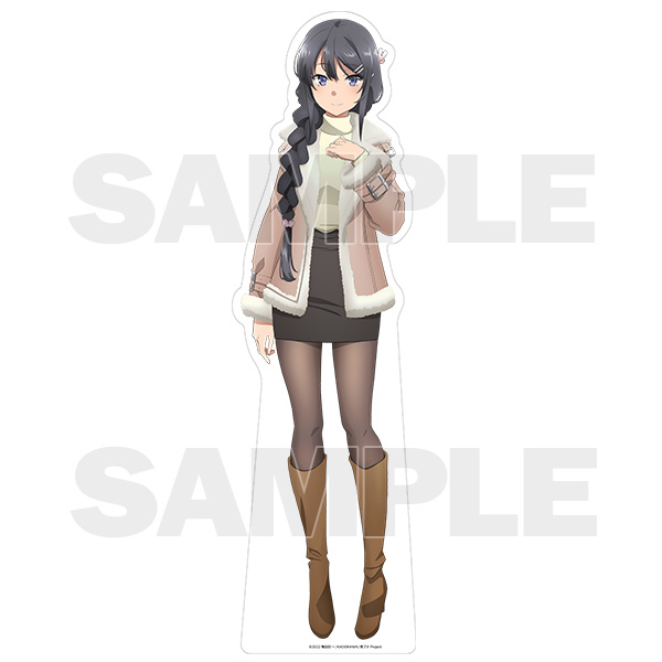 描き下ろし等身大スタンディパネル」桜島麻衣 青ブタ 桜島麻衣 等身大