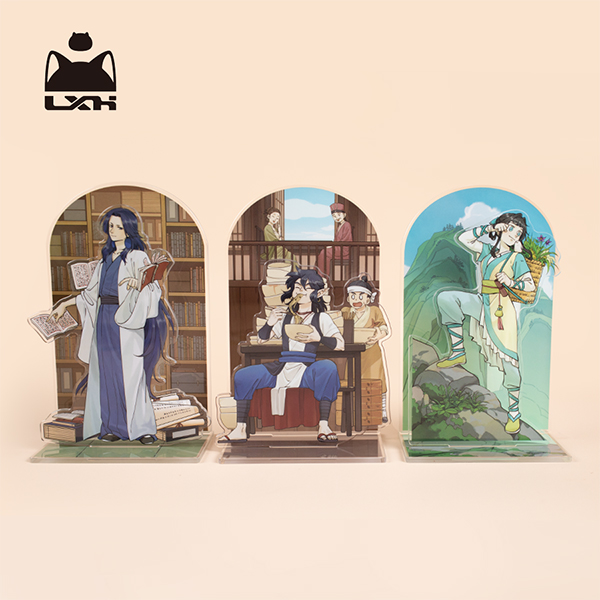 羅小黒戦記/藍渓鎮/アクスタセット 羅小黒戦記 藍渓鎮 ビッグアクリル