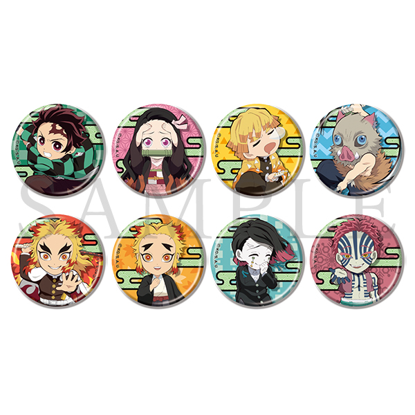 劇場版「鬼滅の刃」無限列車編 ランダムデフォルメ缶バッジ