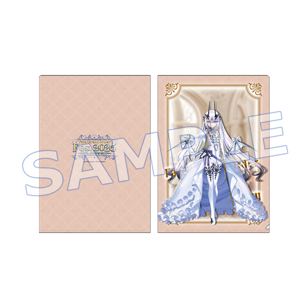 Fate stay night 原画 B3 イラスト クリアファイル Fate stay night