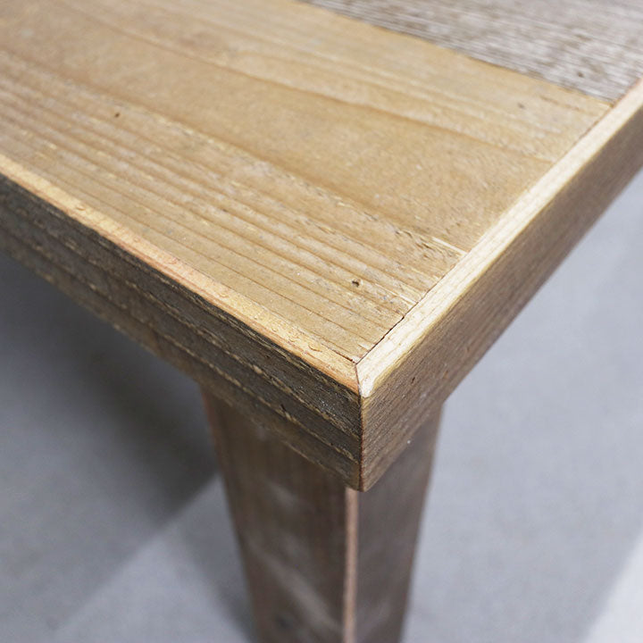 インダストリアル 無垢材ローテーブル – DREAM SPACE KURO Online