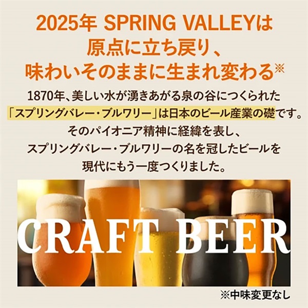 キリン SPRING VALLEY BREWERY 豊潤ラガー 496 350ml×24本×2ケース (48