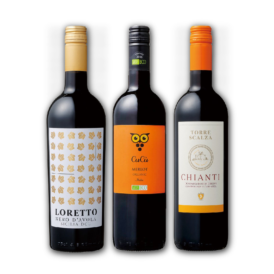 バローロ+金賞受賞ワイン2本入り】イタリア赤ワイン6本セレクト