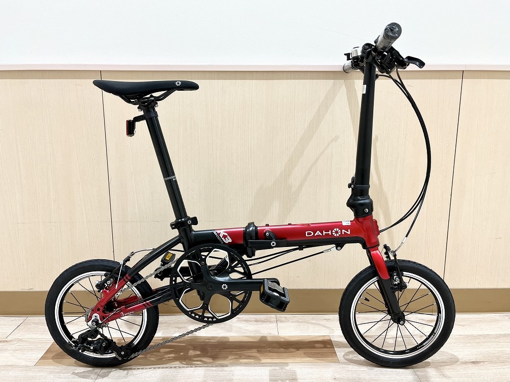 DAHON 折りたたみ自転車 レッド・ブラック 折りたたみ自転車ダホン