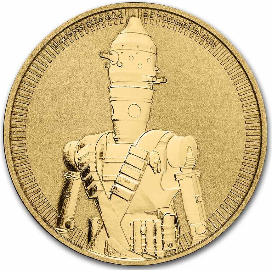Gold Ounce 2022 Star Wars - IG-11, Coin from Niue - Online Coin Club