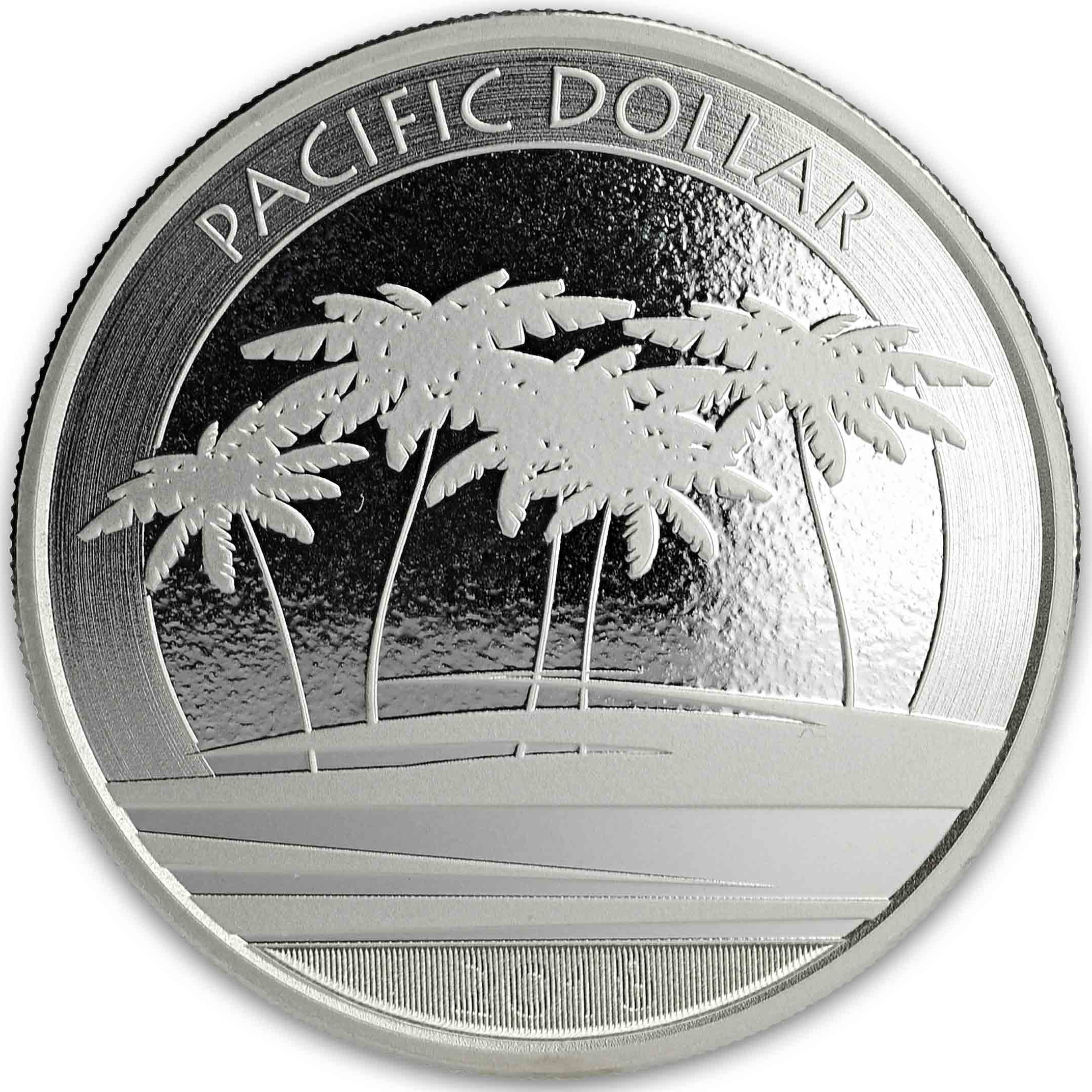 Silver Ounce 2018 Pacific Dollar, Coin from Fiji - Online Coin Club