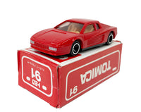 03/99-18 トミカ フェラーリ テスタロッサ No.91 赤箱 中国製