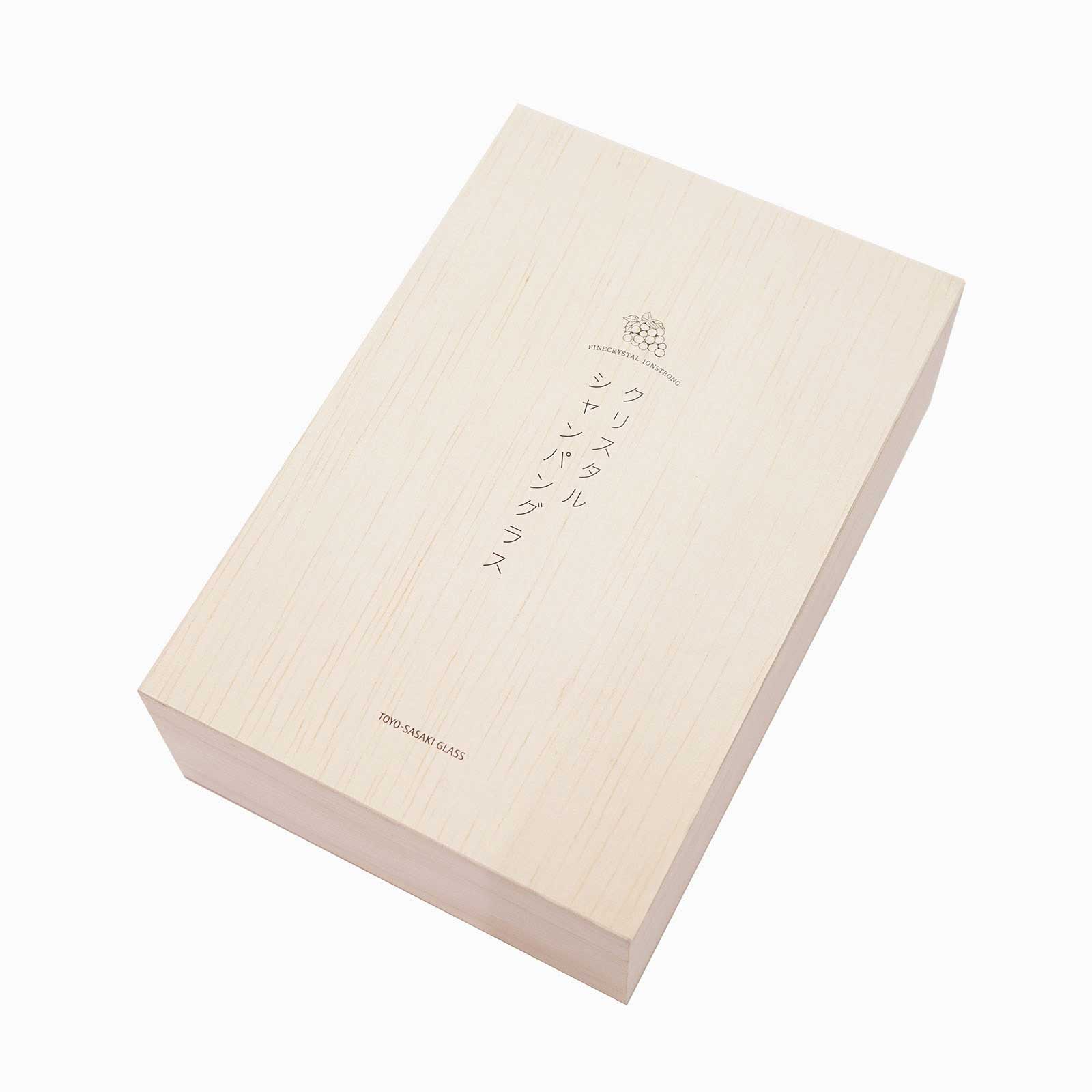 クリスタルシャンパングラスセット G456-S111 / 東洋佐々木ガラス(株