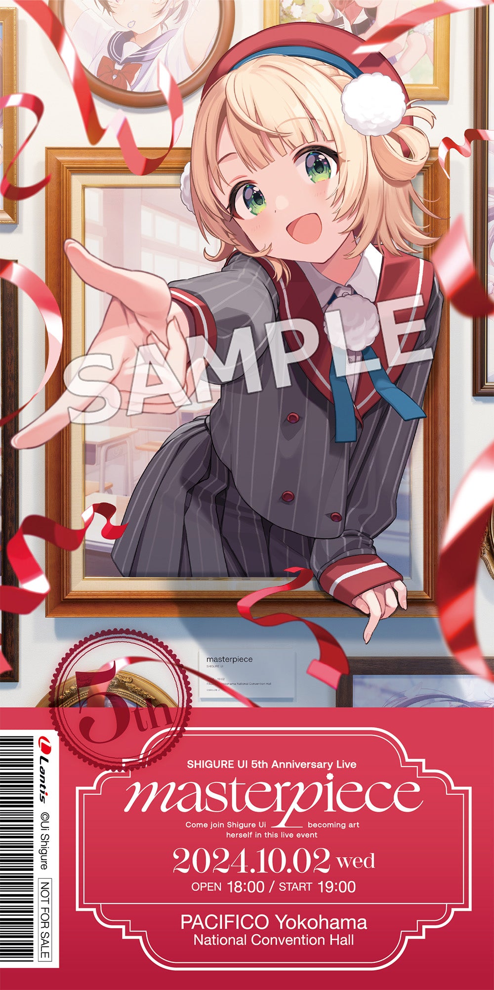 特典付/新品】 SHIGURE UI 5th Anniversary Live “masterpiece”(初回