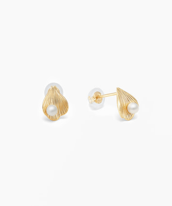 K10YG 淡水パール ピアス|festaria Online Shop(フェスタリア