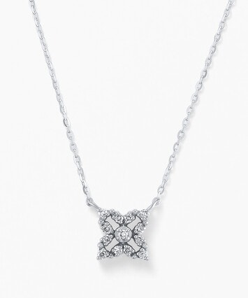 K10WG ダイヤモンド ネックレス|festaria Online Shop(フェスタリア