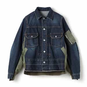 SACAI＜サカイ＞ コンビネーション デニムジャケット（2264261