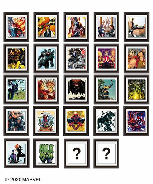 フレームマグネット2 24種コンプリートセット／MARVEL COLLECTION