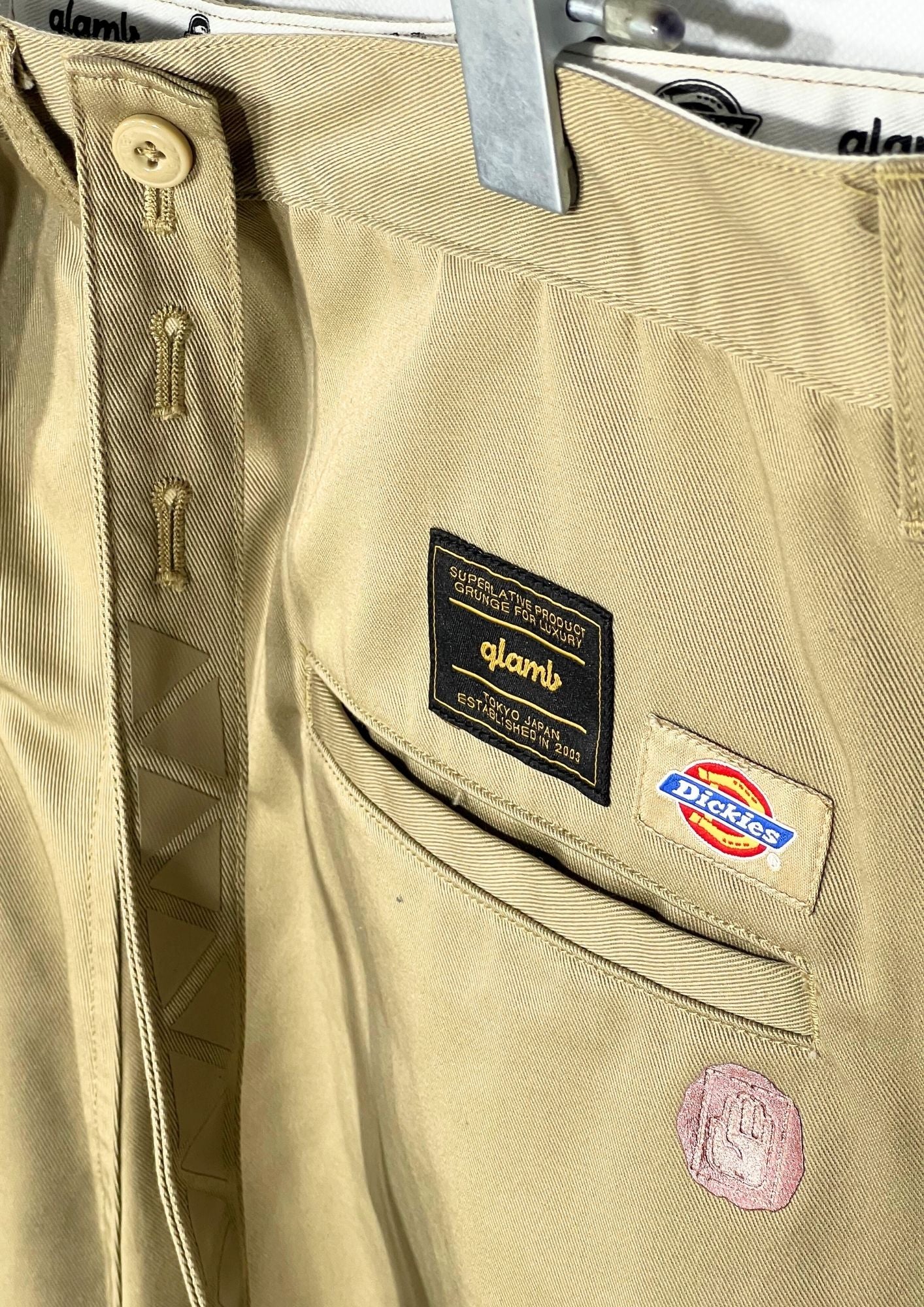 2018 Jojo's Bizarre Adventure x Glamb x Dickies Jotaro Pants