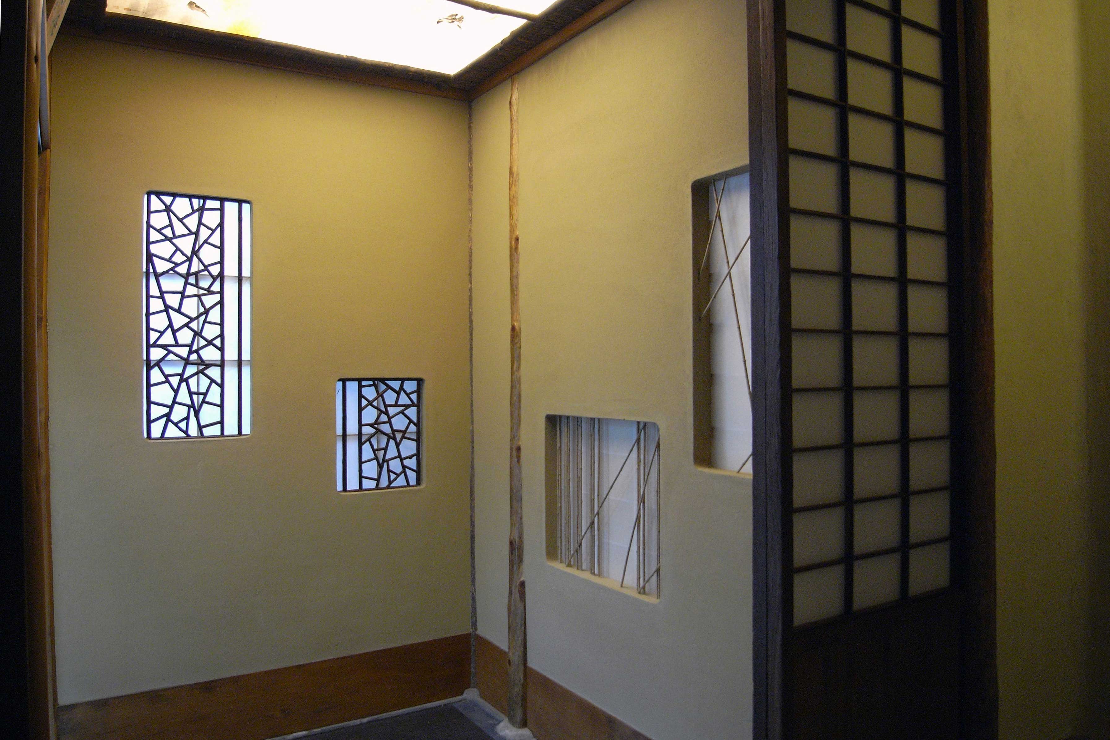 e1932 煎茶棚 紋竹 器局 九如堂一茶 花押 茶棚 茶道具 煎茶道具 【公式