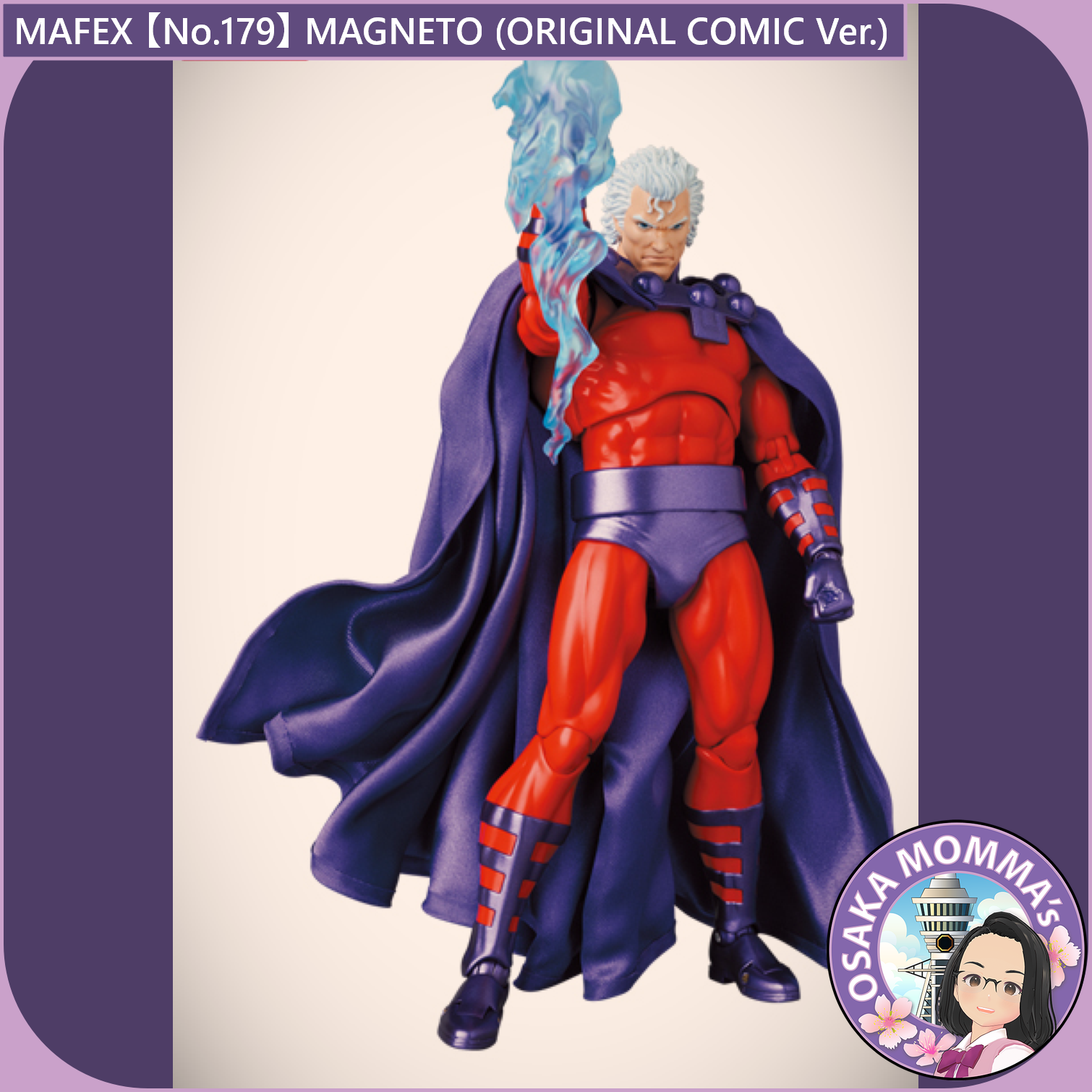 MAFEX 【No.179】X-MEN MAGNETO (COMIC Ver.) – Osaka Momma's
