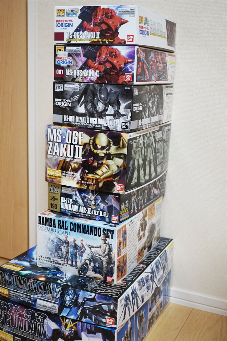 ガンプラの積みプラは罪ではない、けど今月の積みプラを振り返って今後