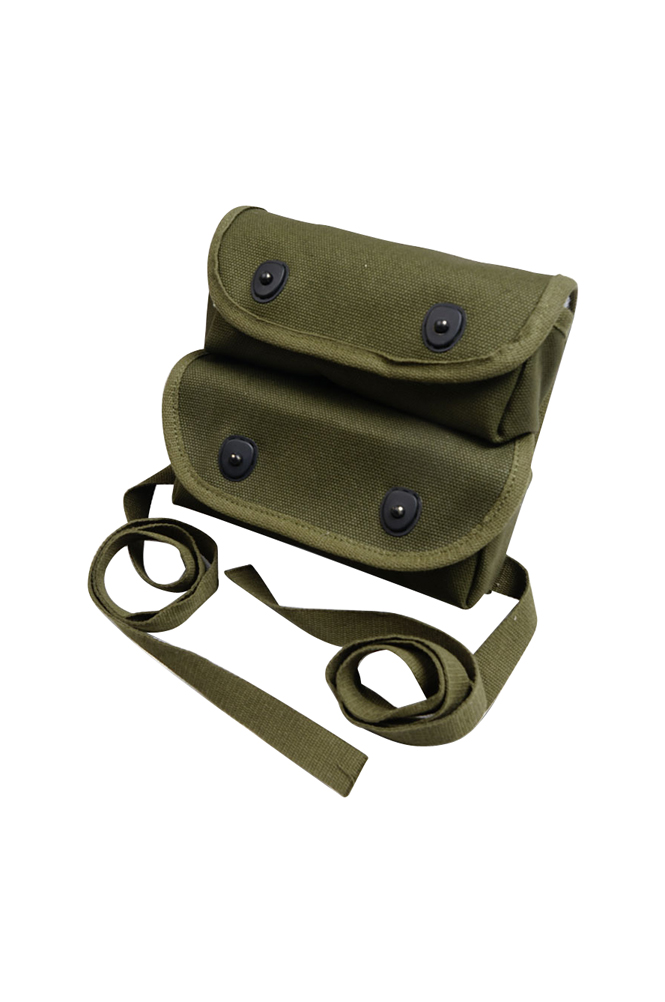 WWII 3 Pocket Grenade CarrierMagazine Pouches -Military Harbor