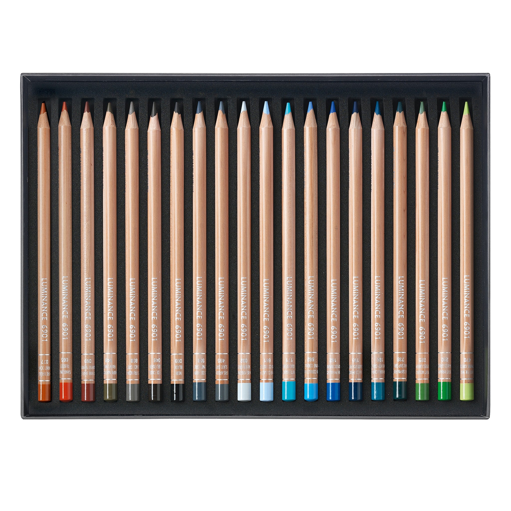 Caran d'Ache Luminance 6901® - Assorted Set of 40 – Opus Art Supplies