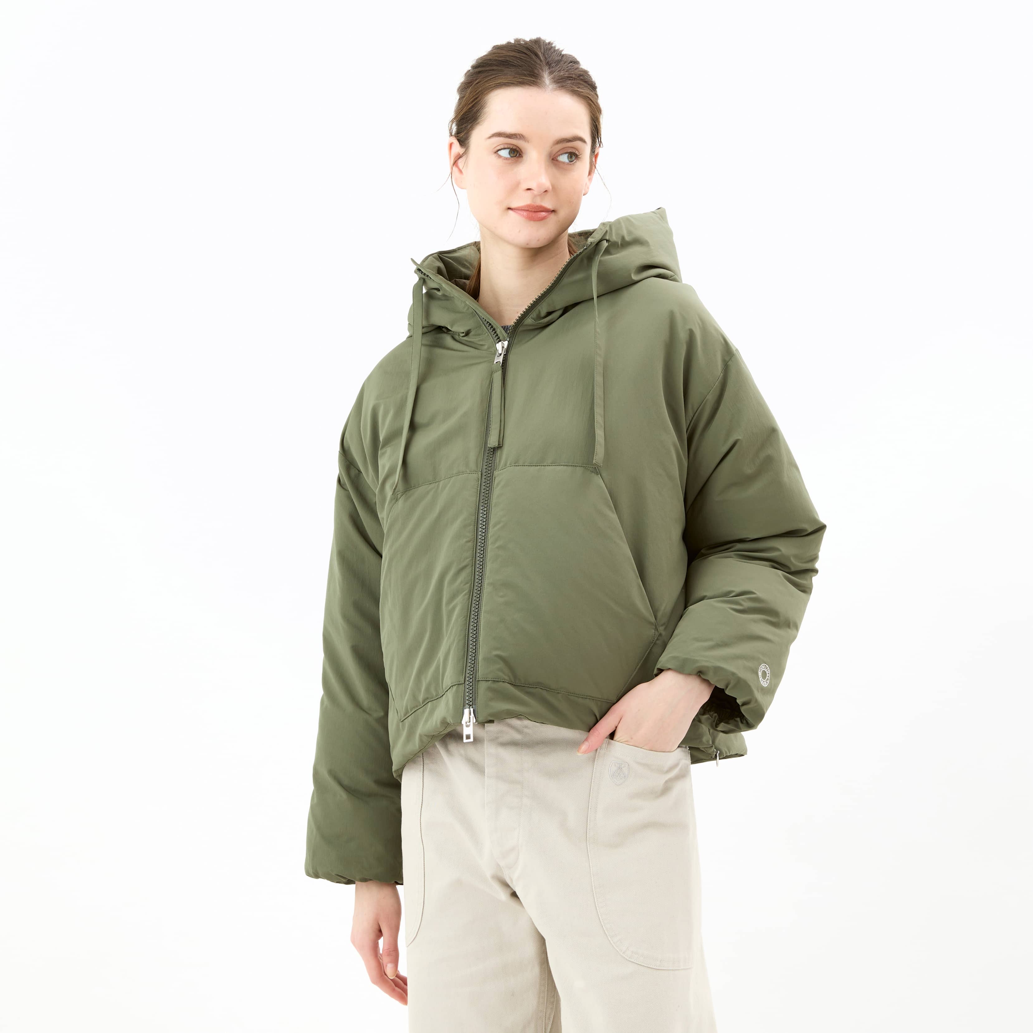 Women's Polyester Taffeta Hood Jacket