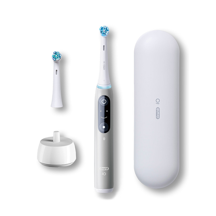 電動歯ブラシ ブラウンオーラルB 公式 | iO6（グレーオパール