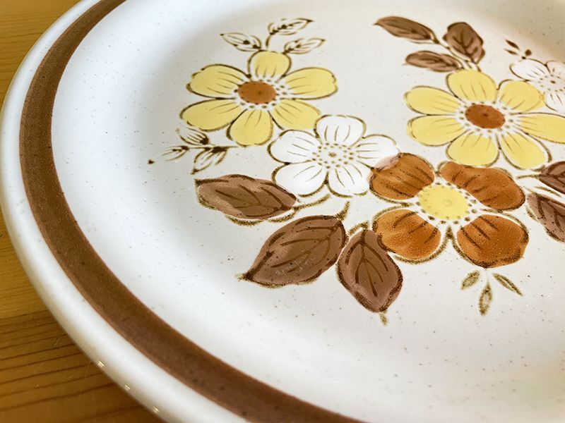 Oranzovy オンラインショップ】ヴィンテージ ストーンウェア プレート