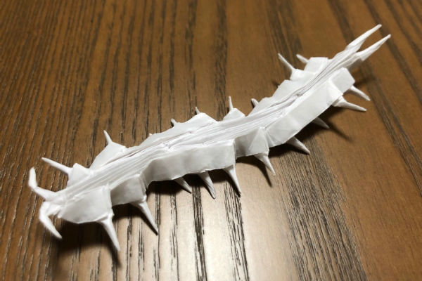折り紙】ムカデ | Origami Box
