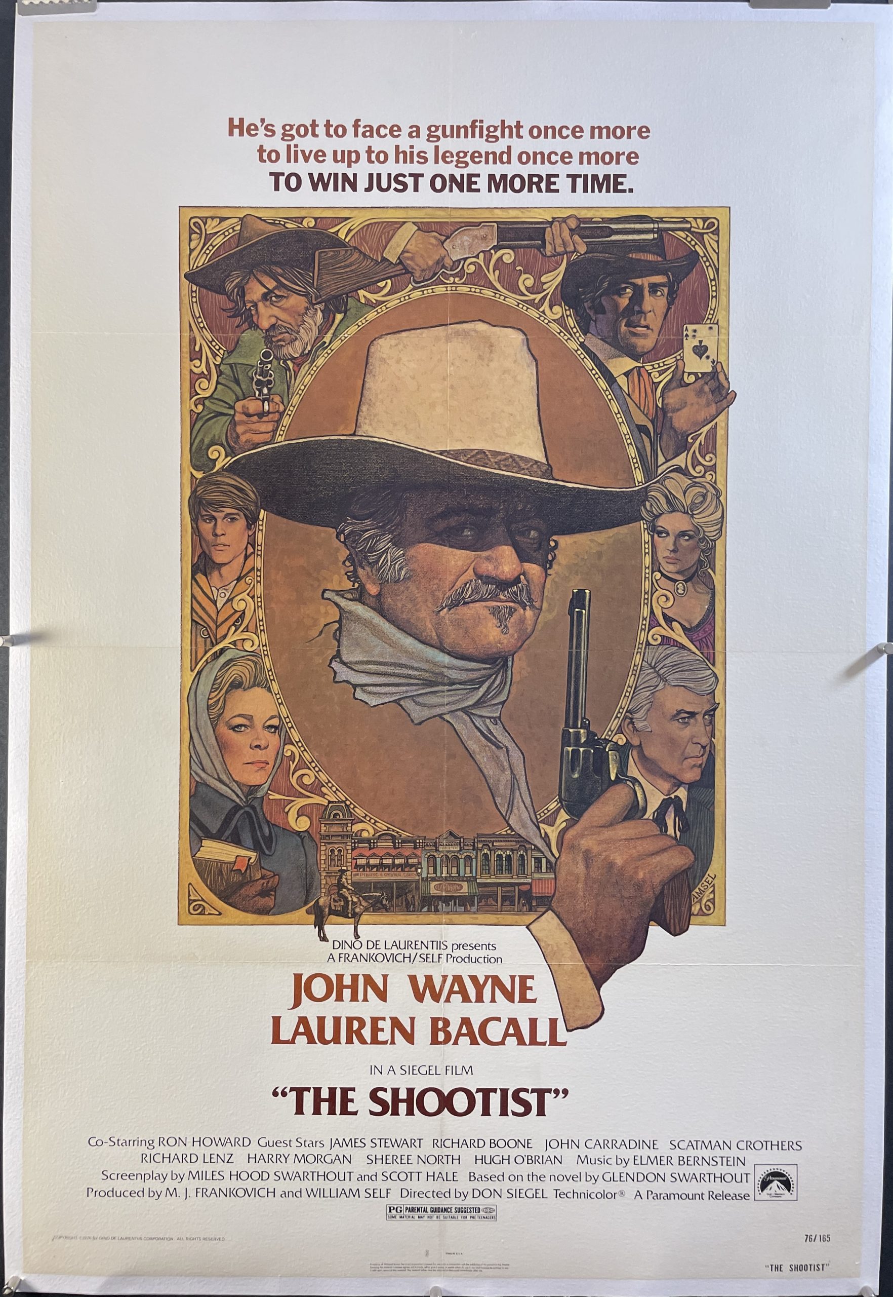 ラスト・シューティストTHE SHOOTIST USオリジナル映画ポスター