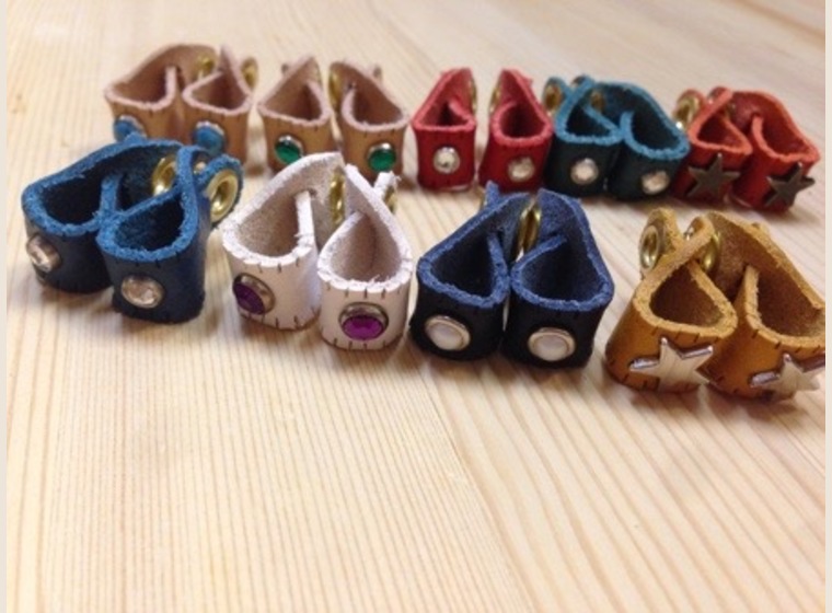 脱着式アンクレット『クリオネ』SS～Lサイズまで(ナチュラルカラーのみ