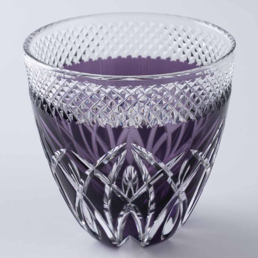 ギヤマン 極厚ガラス 向付 5枚 猪口5枚 ギヤマン 極厚ガラス 向付 5枚