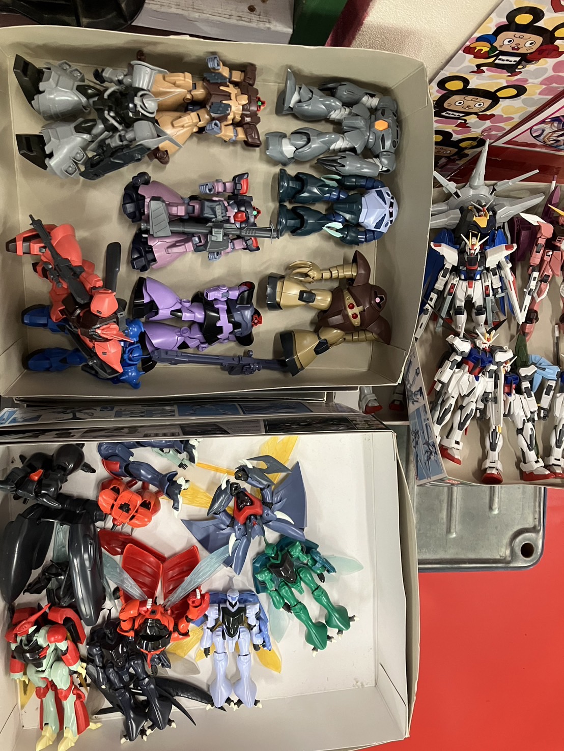 組み立て済みガンプラまとめ売り □おもちゃ買取情報です！◇組み立て