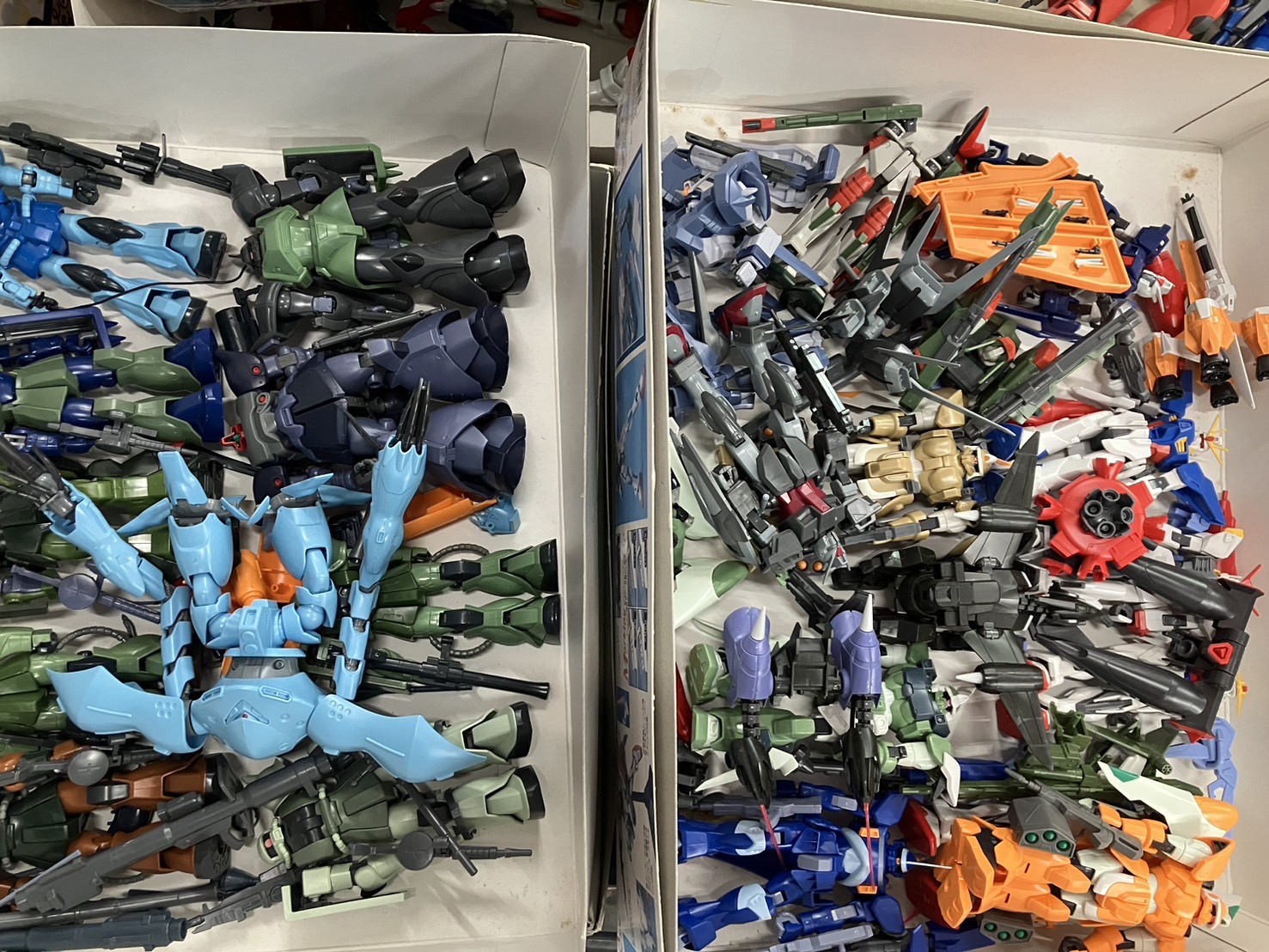 組立済]ガンプラまとめ売り 組み立て済みガンプラ大量に買取させて