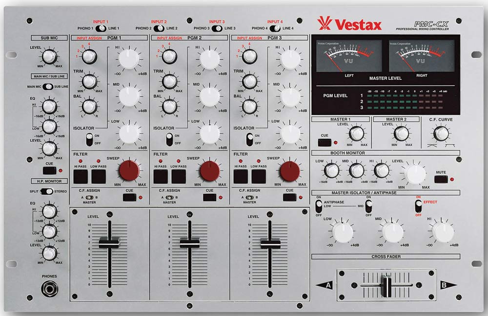 Vestax PMC-55 ベスタックス まミキサー ジャパンヴィンテージ Vestax