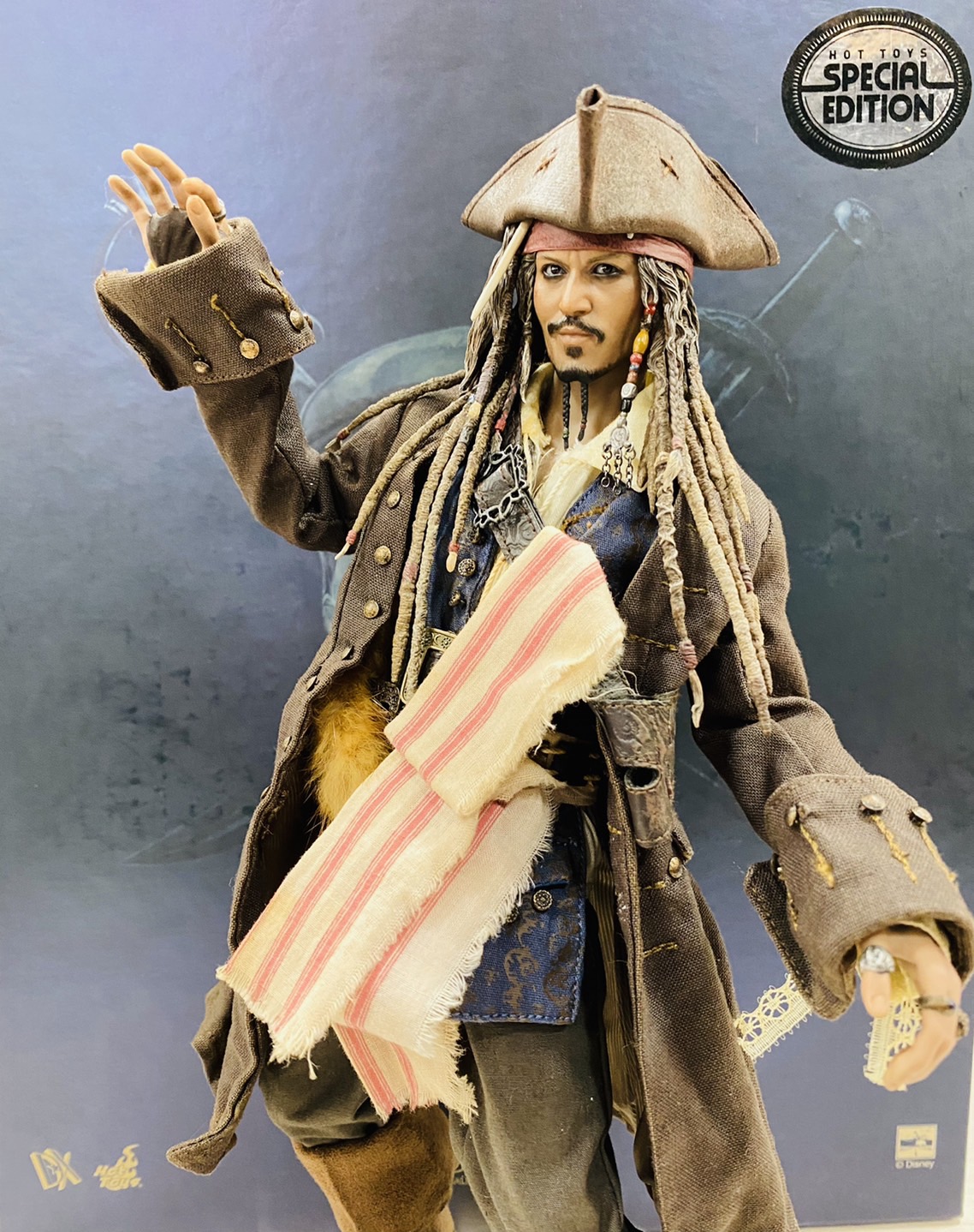 ホットトイズ ジャックスパロウ ムービー・マスターピース DX