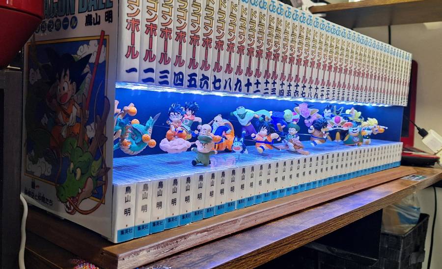 ドラゴンボール 背表紙フィギュア