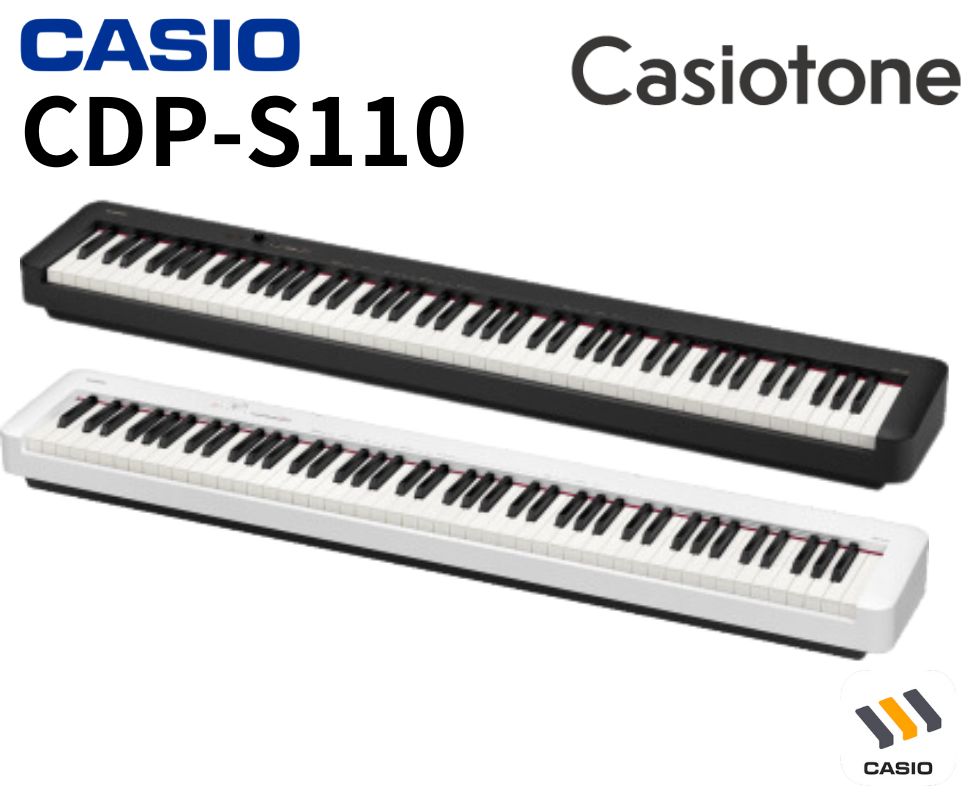 casio cdp-s110 ホワイト 美品 箱・付属品完備 casio cdp-s110