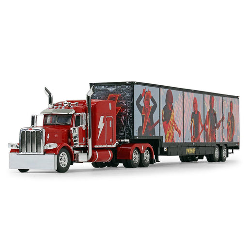 1/64 Peterbilt 389 Semi Truck with Kentucky Moving Trailer, AC/DC
