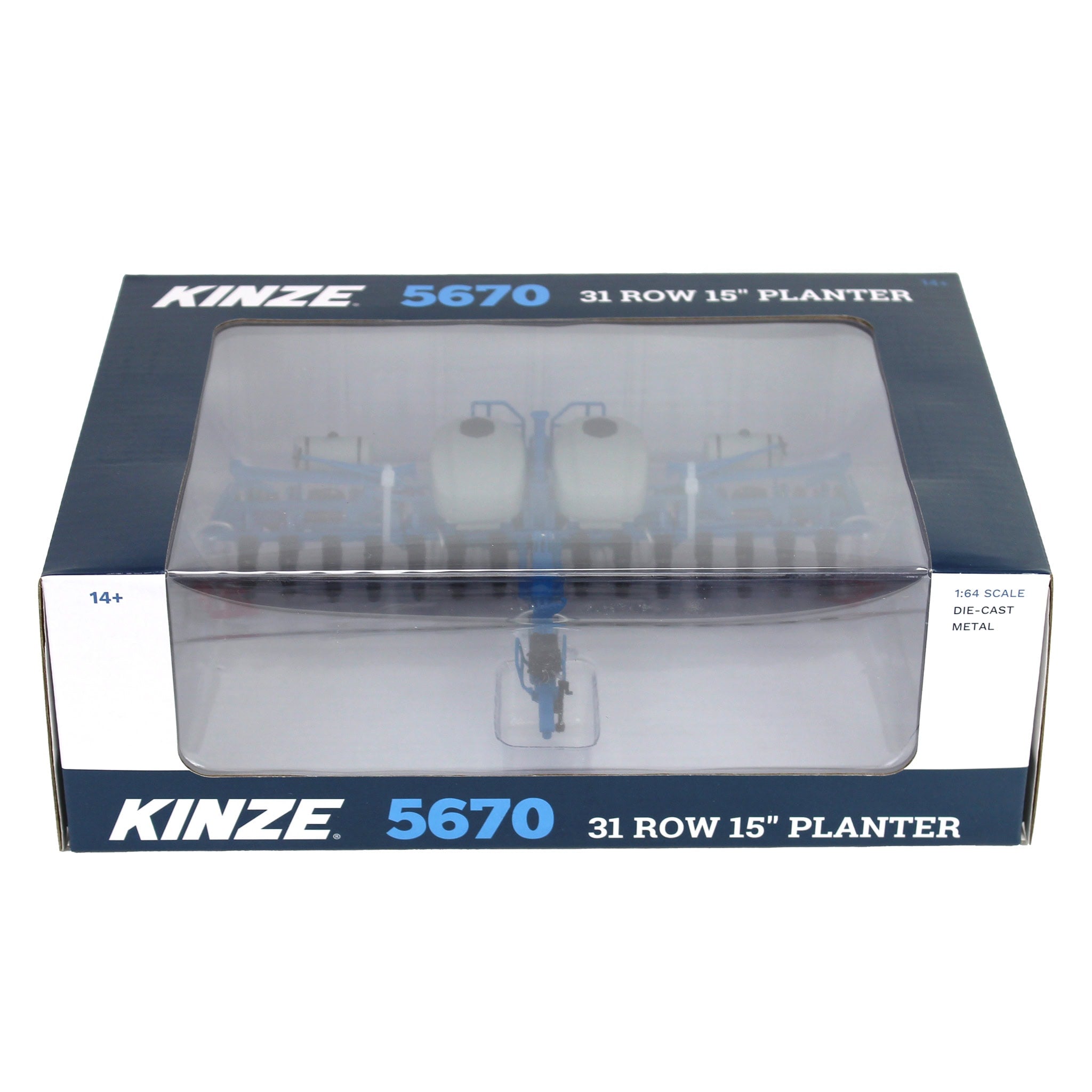 1/64 Kinze 5670 31 Row Planter with 15in Row Spacing by SpecCast