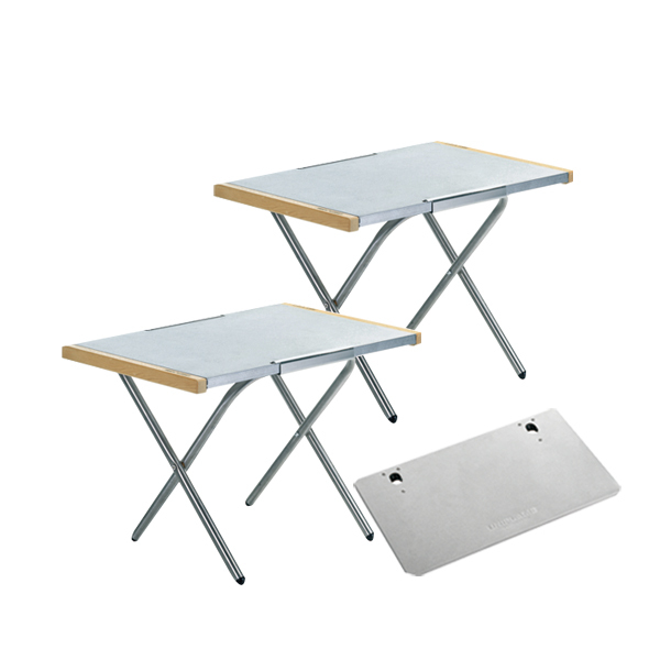 自然大好き！ニッチ・リッチ・キャッチ テーブル ユニフレーム 焚き火