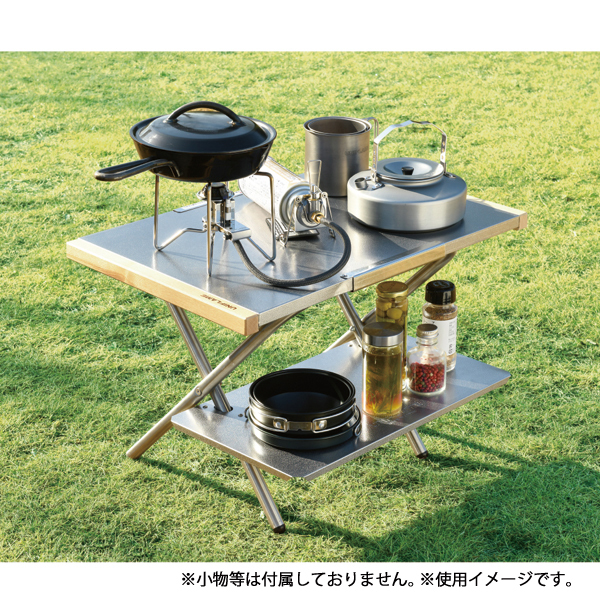 受け渡し決定しました】ユニフレーム 焚き火テーブル2個＋収納袋セット
