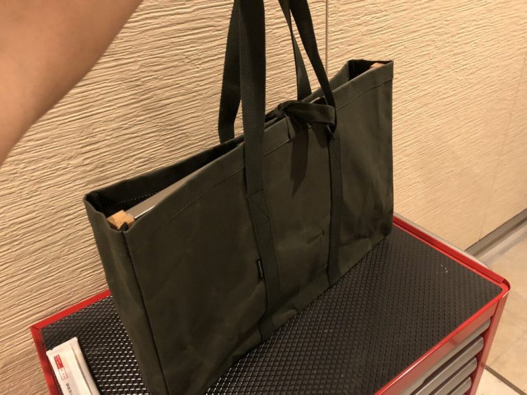 焚き火テーブルの収納ケースにピッタリ！asobitoの防水帆布テーブル