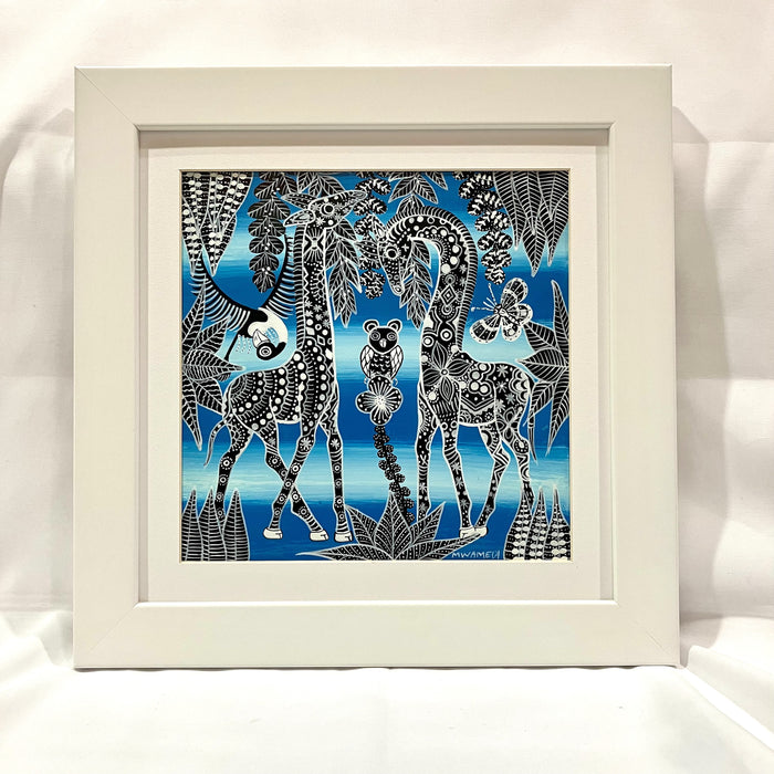 u*8様 Tingatinga ティンガティンガ 絵 20*28cm (F3号 u*8様