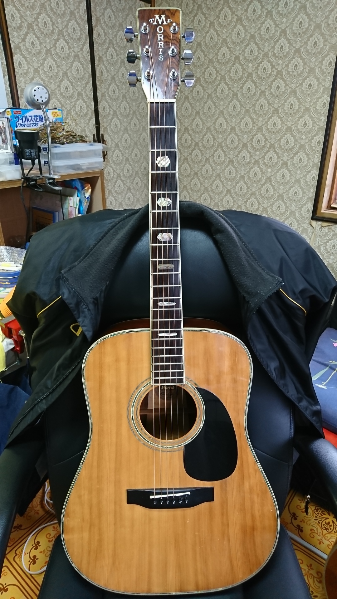 TF Morris W-60です♬: オヤジの挑戦TK□趣味のギター弾き語り